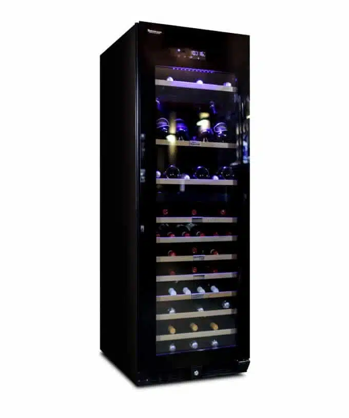 Professioneller Weinkühlschrank, 166 Flaschen, klimatisiert, Luxury