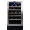 Cantinetta Vino 34 Bottiglie Inox da Incasso
