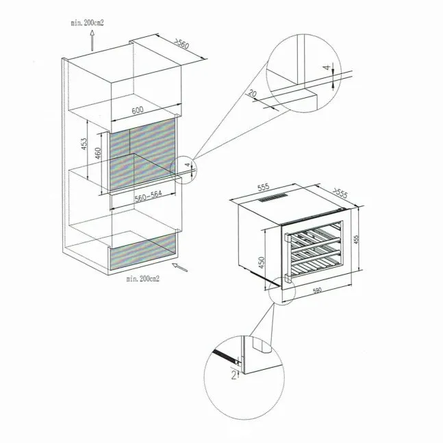 datron-disegno-misure-cantinetta-24-forno-luxury-incasso