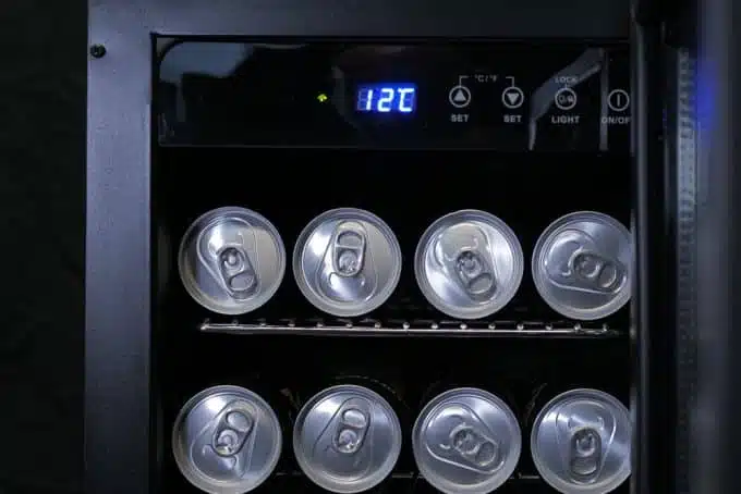 Cooler for 21 beer and drink bottles