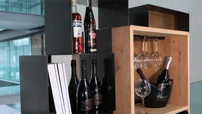 Die Datron Wine Wall 911 ohne Weinkühlschrank