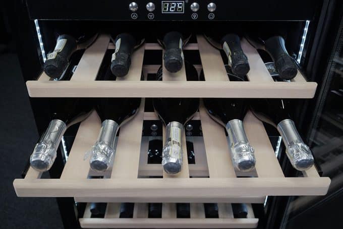 Wine Cooler 40 bottles dual temperature